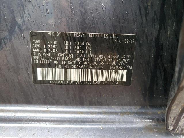 4S3GKAA65H3607913 Subaru Impreza