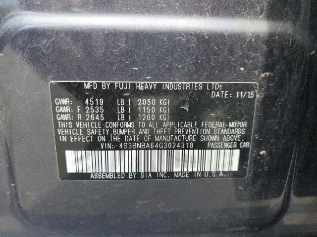 4S3BNBA64G3024318 Subaru Legacy 2.5i
