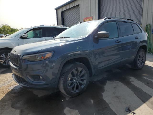 Salvage cars for sale from Copart Duryea, PA: 2021 Jeep Cherokee Latitude LUX