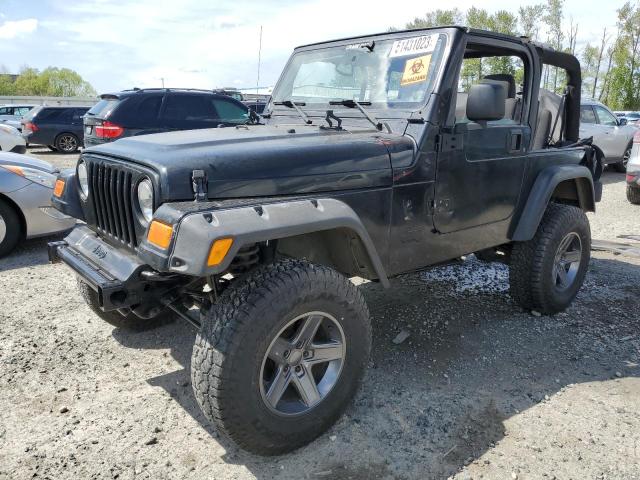 Salvage cars for sale from Copart Arlington, WA: 2006 Jeep Wrangler X