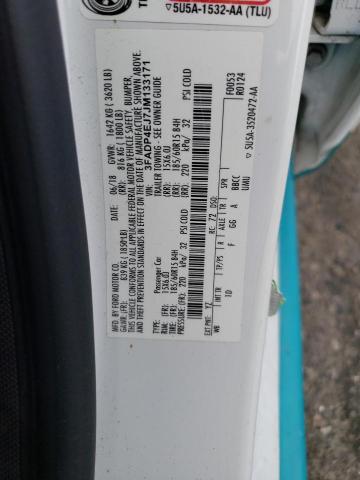 3FADP4EJ7JM133171 Ford FIESTA SE