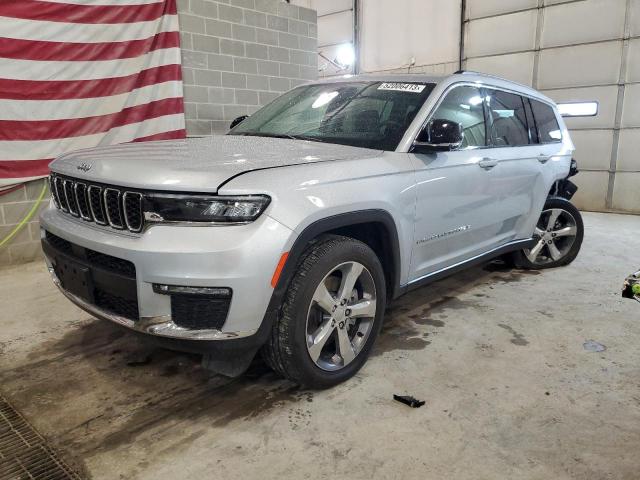 Salvage cars for sale from Copart Columbia, MO: 2021 Jeep Grand Cherokee L Limited
