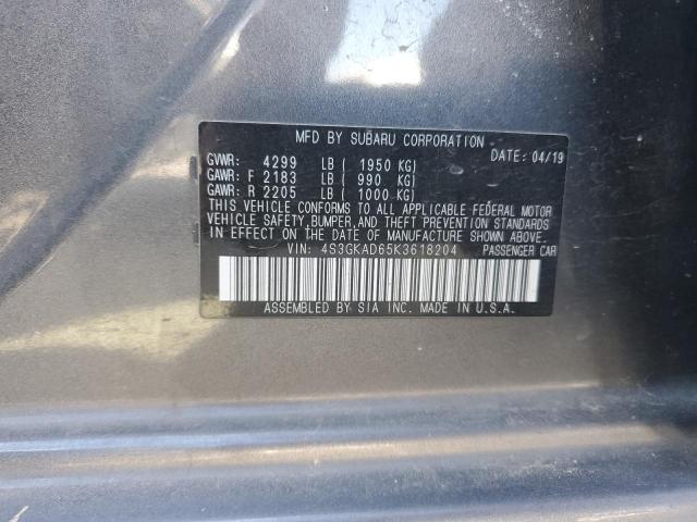 4S3GKAD65K3618204 Subaru Impreza Premium