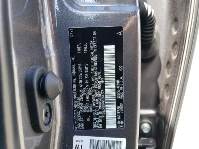 VIN 5TDGZRBH7NS564275 2022 Toyota Highlander, Xle no.14