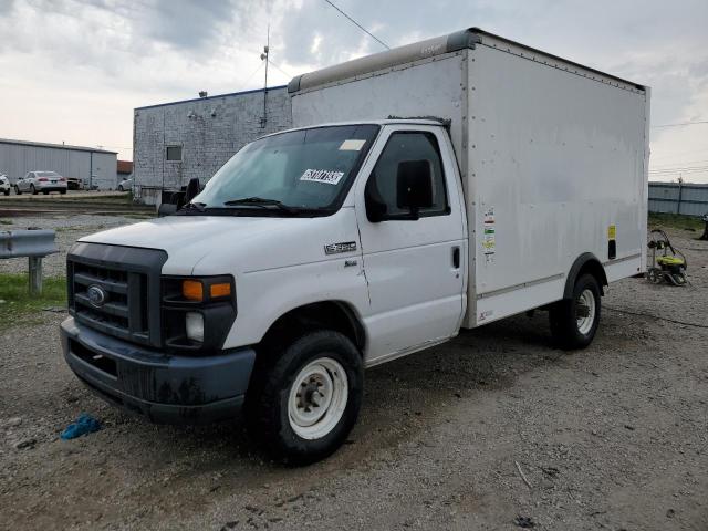 Salvage cars for sale from Copart Chicago Heights, IL: 2015 Ford Econoline E350 Super Duty Cutaway Van