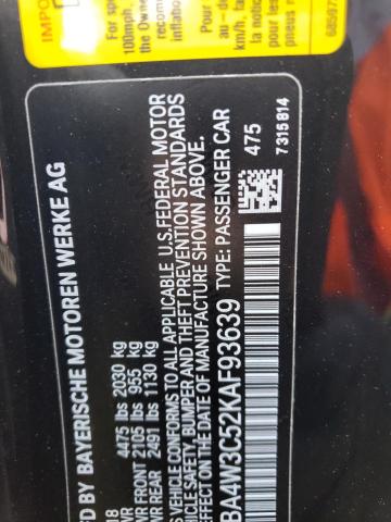 WBA4W3C52KAF93639 BMW 430I
