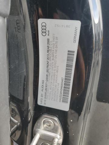 2017 AUDI A5 SPORT - WAUD2AFH3HN003467