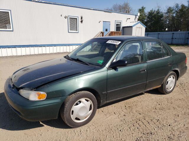 Salvage cars for sale from Copart Lyman, ME: 2001 Chevrolet GEO Prizm Base