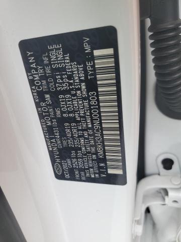 2022 HYUNDAI KONA N BAS KM8KH3AC9NU001803