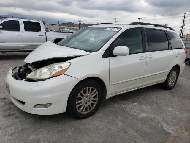 Salvage cars for sale at Sun Valley, CA auction: 2010 Toyota Sienna XLE