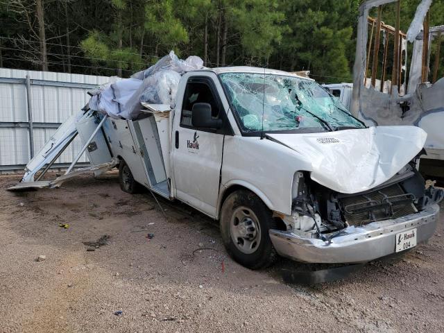 Salvage cars for sale from Copart Charles City, VA: 2020 Chevrolet Express G3500