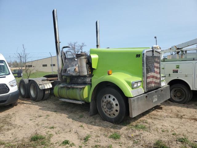 Salvage cars for sale from Copart Kincheloe, MI: 1999 Kenworth Construction W900