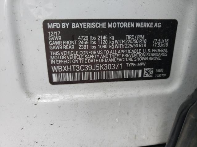  BMW X1 2018 Білий