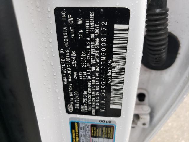 2021 KIA K5 LX - 5XXG24J26MG008172