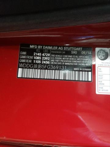 2015 MERCEDES-BENZ C 350 4MAT WDDGJ8JB5FG369131