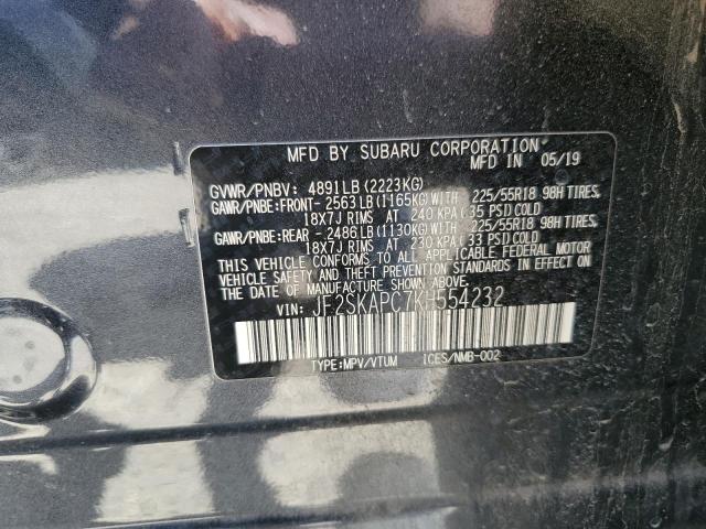JF2SKAPC7KH554232 Subaru Forester Sport
