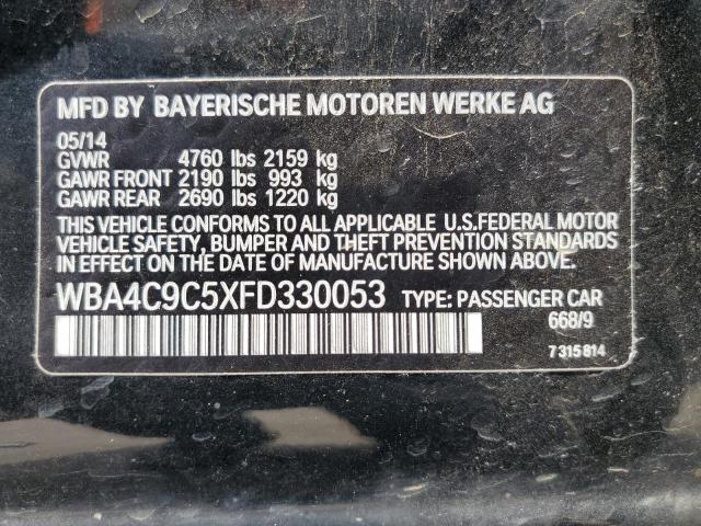 2015 BMW 428 XI GRA - WBA4C9C5XFD330053