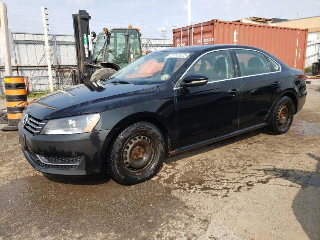 Salvage cars for sale from Copart Ontario Auction, ON: 2012 Volkswagen Passat SE