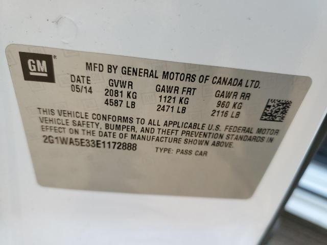 2G1WA5E33E1172888 Chevrolet Impala Limited Ls