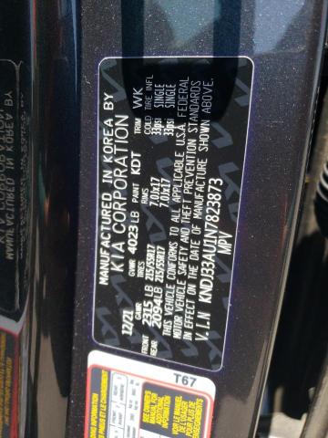 KNDJ33AU1N7823873 KIA SOUL EX