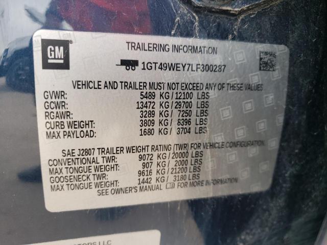 1GT49WEY7LF300287 GMC Sierra K3500 Denali