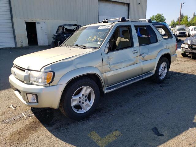 Infiniti QX4 salvage cars for sale: 2001 Infiniti QX4