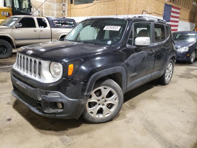 VIN ZACCJADTXGPC55389 2016 Jeep Renegade, Limited no.1