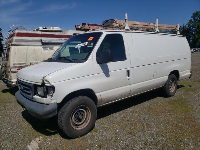 Salvage cars for sale from Copart Arlington, WA: 2007 Ford Econoline E250 Van