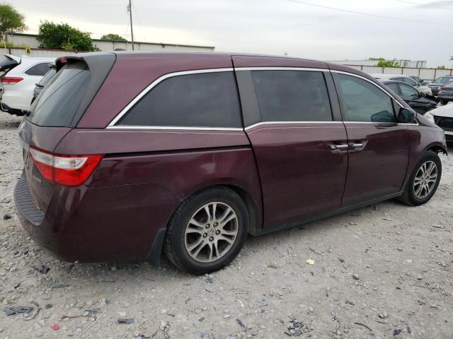 VIN 5FNRL5H67DB054827 2013 HONDA ODYSSEY no.3