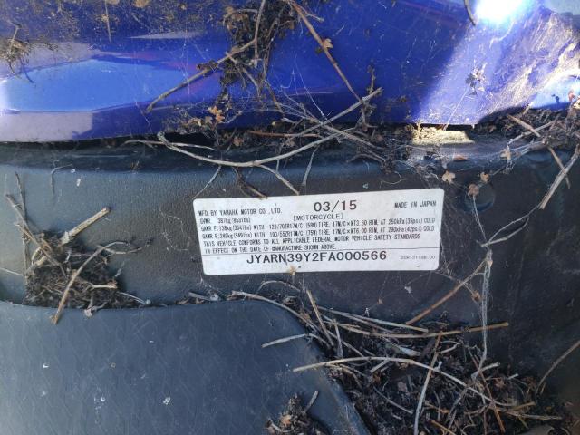 2015 YAMAHA YZFR1 C JYARN39Y2FA000566