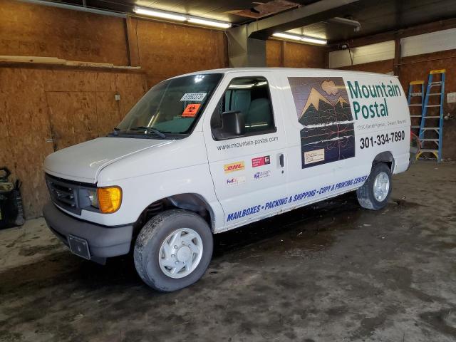 2007 Ford Econoline E150 Van Белый vin: 1FTNE14W17DA84862