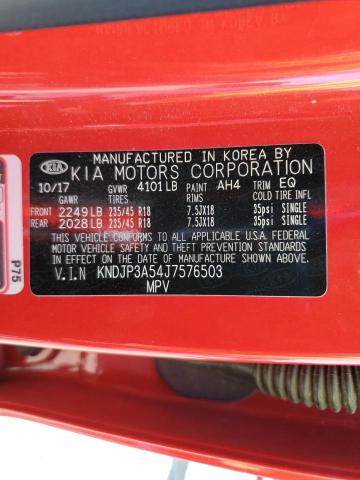 KNDJP3A54J7576503 KIA SOUL +