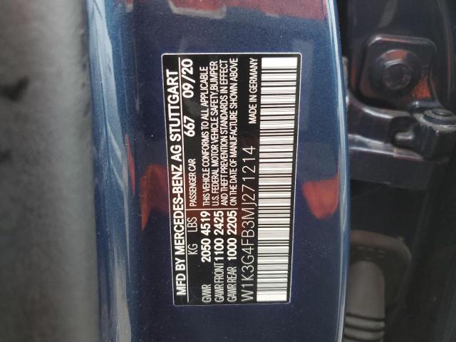 W1K3G4FB3MJ271214 Mercedes-Benz A 220 4matic