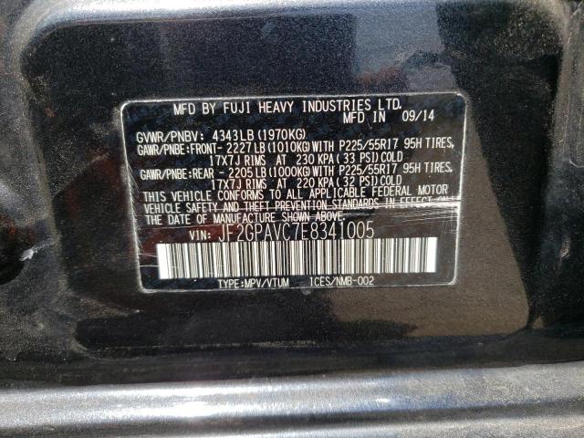 JF2GPAVC7E8341005 Subaru Xv Crosstrek 2.0 Premium