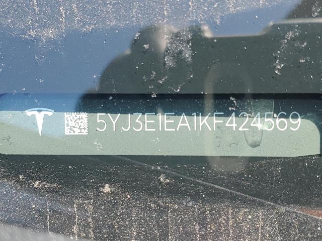 5YJ3E1EA1KF424569 Tesla MODEL 3