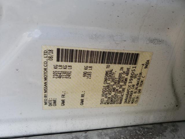 1N4AA6AP1JC398051 Nissan Maxima 3.5s