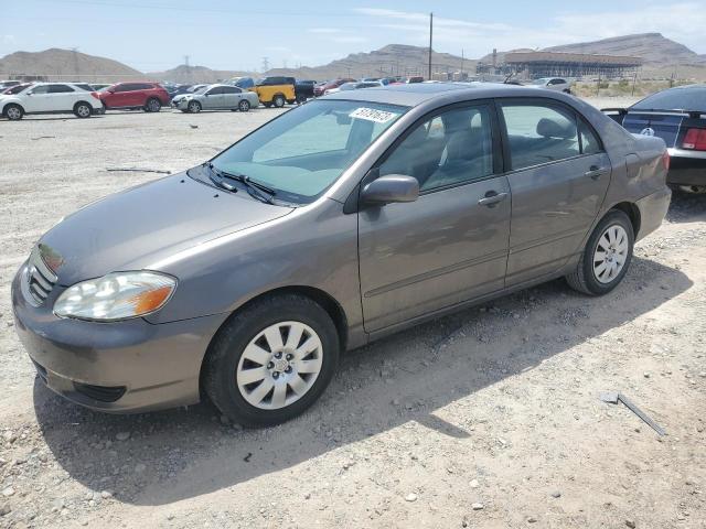 Salvage cars for sale at Las Vegas, NV auction: 2004 Toyota Corolla CE