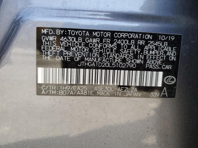 2020 LEXUS IS 300 F-S JTHGA1D20L5102790