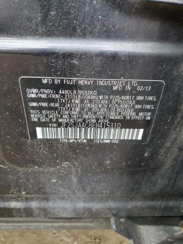 JF2SJAAC8EH415310 Subaru Forester 2.5i