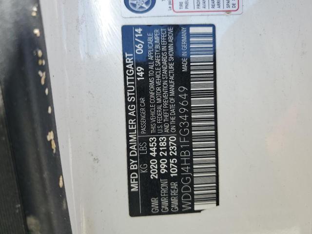 WDDGJ4HB1FG349649 Mercedes-Benz C 250