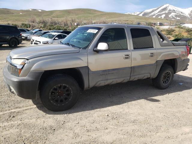 Salvage cars for sale from Copart Reno, NV: 2003 Chevrolet Avalanche K1500