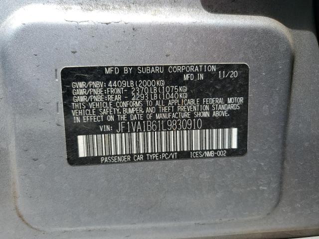 JF1VA1B61L9830910 Subaru Wrx Premium