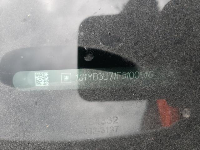 2015 CHEVROLET CORVETTE S - 1G1YD3D71F5100516