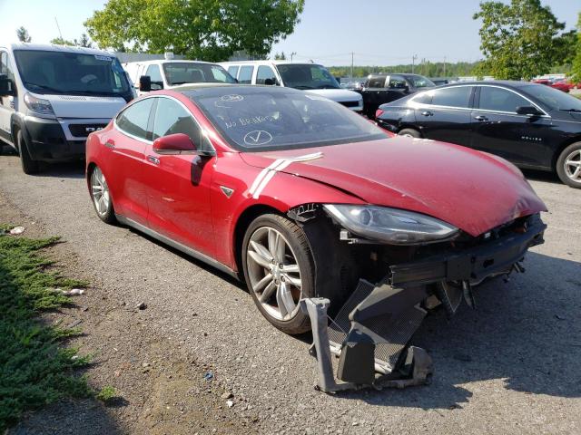 Vehiculos salvage en venta de Copart Angola, NY: 2013 Tesla Model S