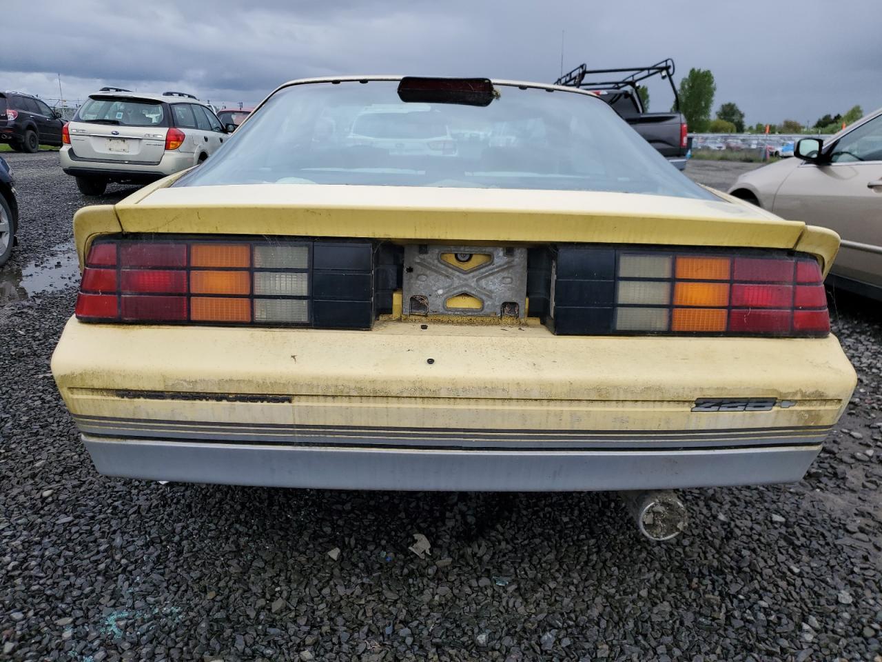 Chevrolet Camaro 1986 de venta en Copart Eugene, OR. Lote #51588*** |  