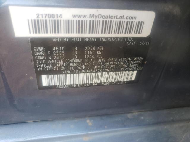 2015 SUBARU LEGACY 2.5 - 4S3BNBJ68F3010680
