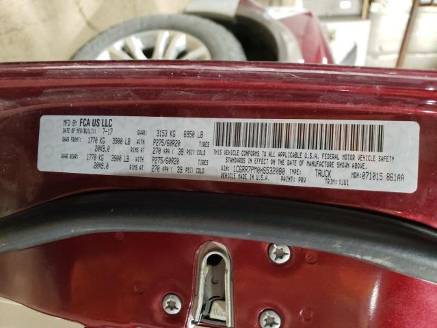 2017 RAM 1500 LONGH - 1C6RR7PM0HS532080
