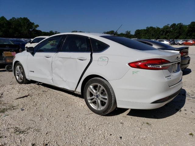 3FA6P0LU2JR101536 2018 FORD FUSION, photo no. 2