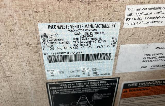 2015 FORD F53 1F65F5DY1F0A12865