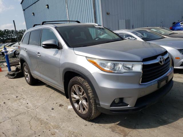 VIN 5TDJKRFH0ES049039 2014 Toyota Highlander, Xle no.4